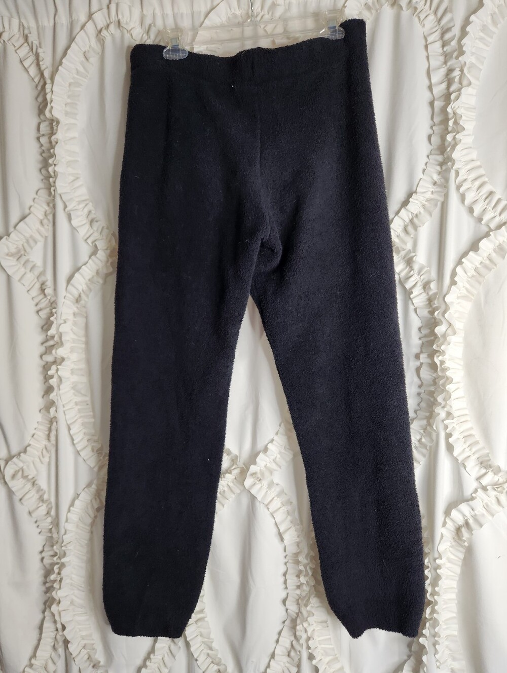 Kashwere Men’s Black Joggers Fleece Size Medium - Picture 3 of 7